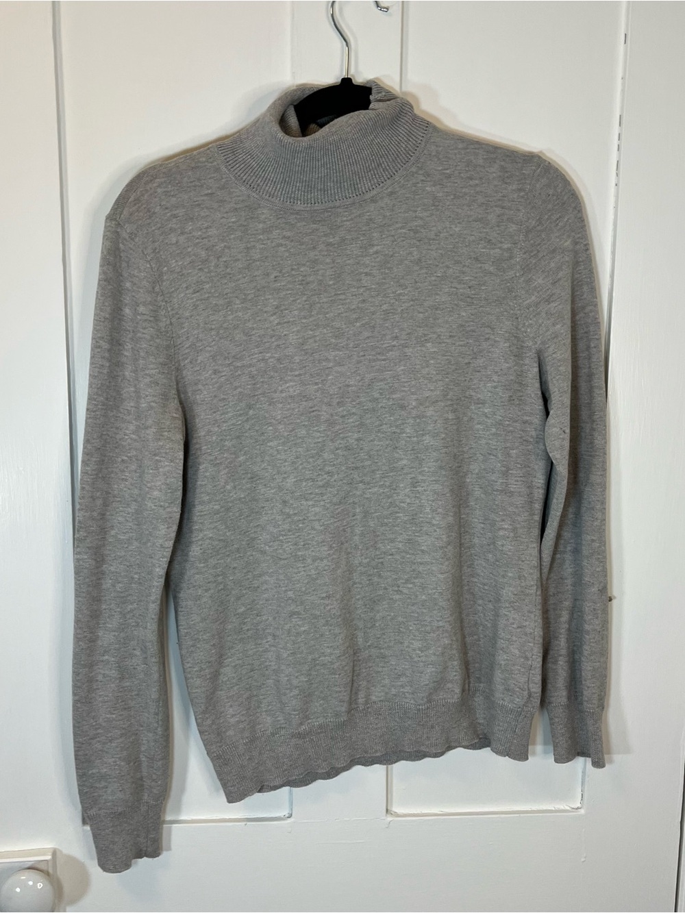 Lauren Ralph Lauren Light Gray Turtleneck Sweater